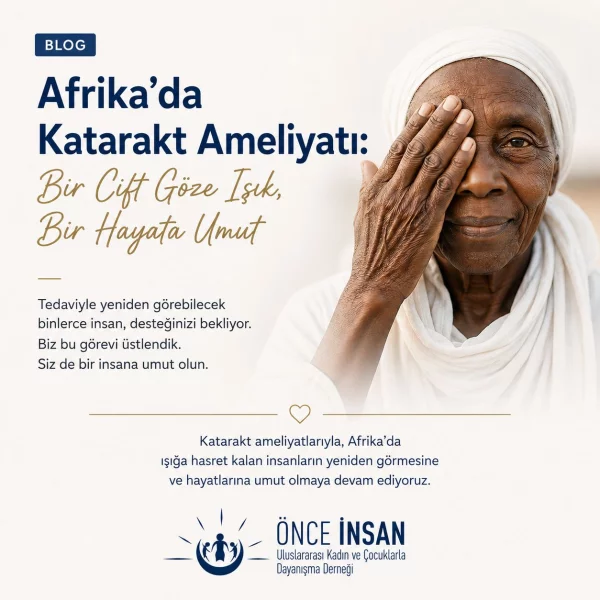 Afrika’da Bir Çift Göze Işık Ol