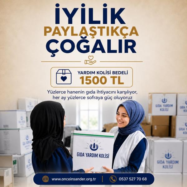 Bir Gıda Kolisi,  Bir Sofra, Bir Umut