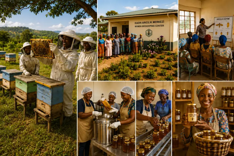 Wom-Led Beekeeping and Honey Production Project